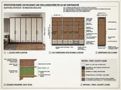 Facade interior design visualization