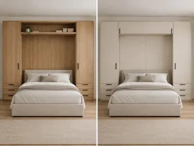 Bedroom interior design visualization