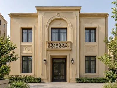 Facade interior design visualization