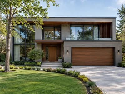 Exterior interior design visualization