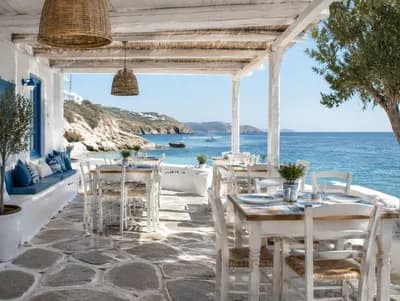 Restaurant interior design visualization