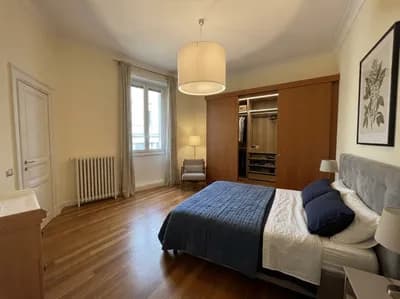 Bedroom interior design visualization