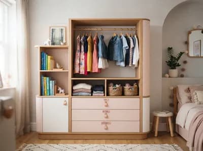 Bedroom interior design visualization