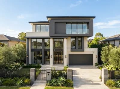 Exterior interior design visualization