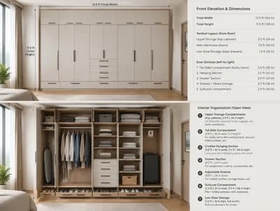 Facade interior design visualization