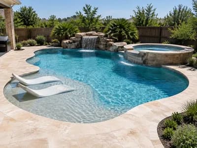 Water Feature interior design visualization