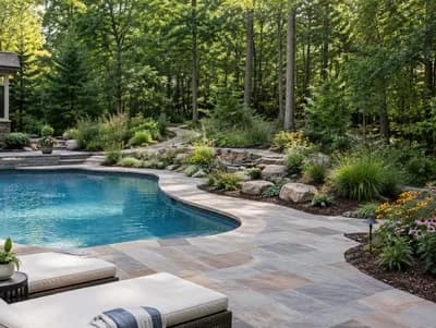Deck interior design visualization