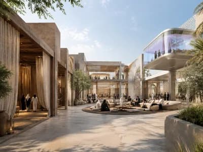 Outdoor Seating interior design visualization