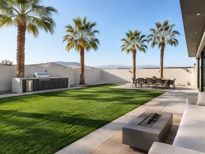 Outdoor Dining interior design visualization