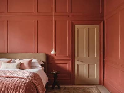 Bedroom interior design visualization