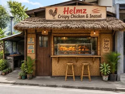 Restaurant interior design visualization