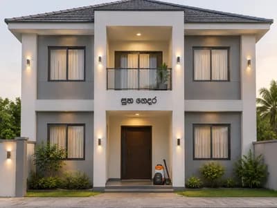 Exterior interior design visualization