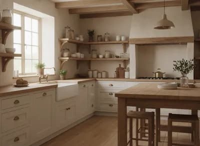 Kitchen interior design visualization