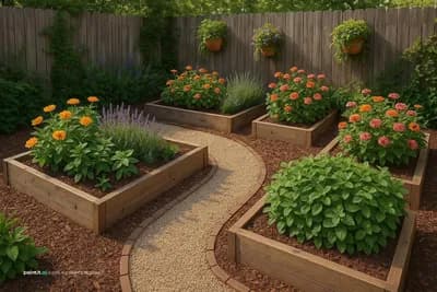 Pathway interior design visualization