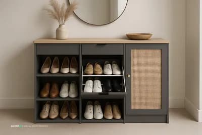 Hallway interior design visualization