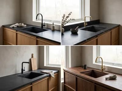 Kitchen interior design visualization