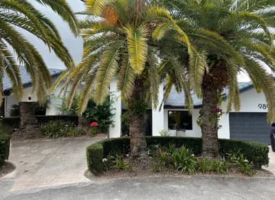 Driveway interior design visualization