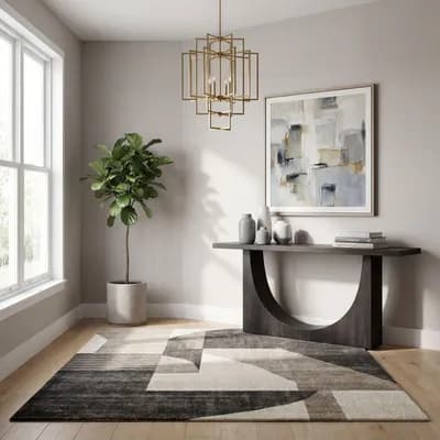 Entryway interior design visualization