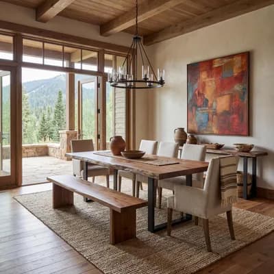Dining Room interior design visualization