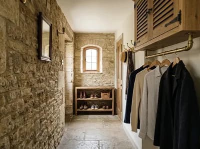Hallway interior design visualization