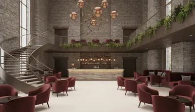 Living Room interior design visualization