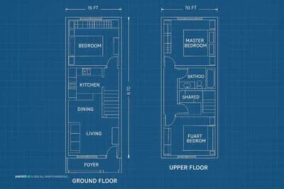 Living Room interior design visualization