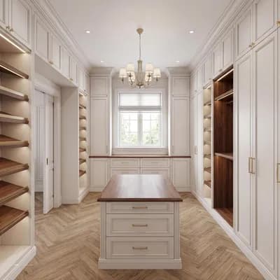 Hallway interior design visualization