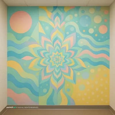 Hallway interior design visualization
