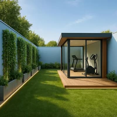 Deck interior design visualization