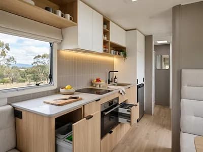 Kitchen interior design visualization