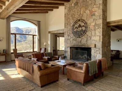 Lobby interior design visualization