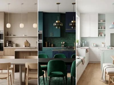 Kitchen interior design visualization