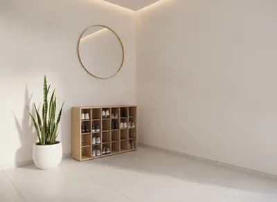 Hallway interior design visualization
