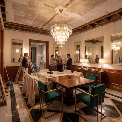 Dining Room interior design visualization