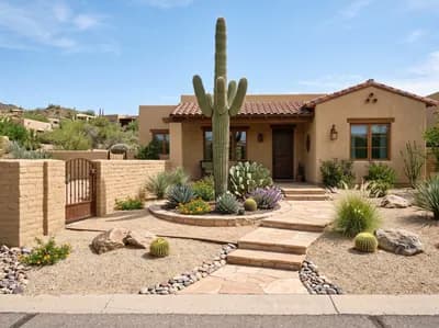 Front Yard interior design visualization