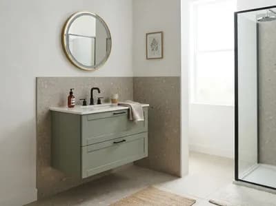 Bathroom interior design visualization