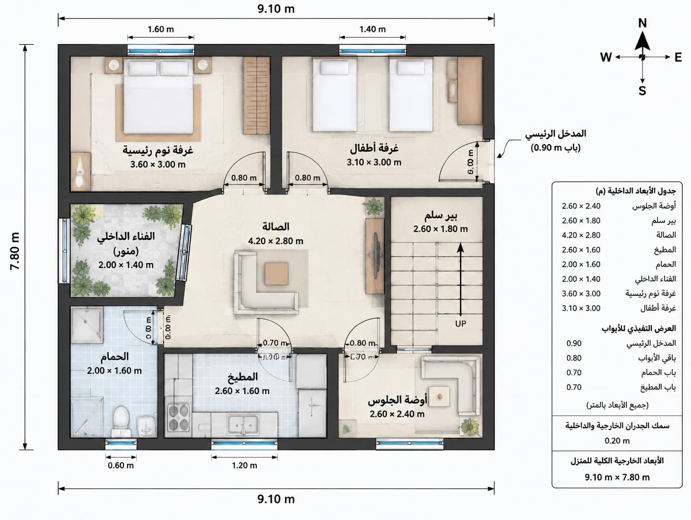 Architectural Concept Floor Plan Overview