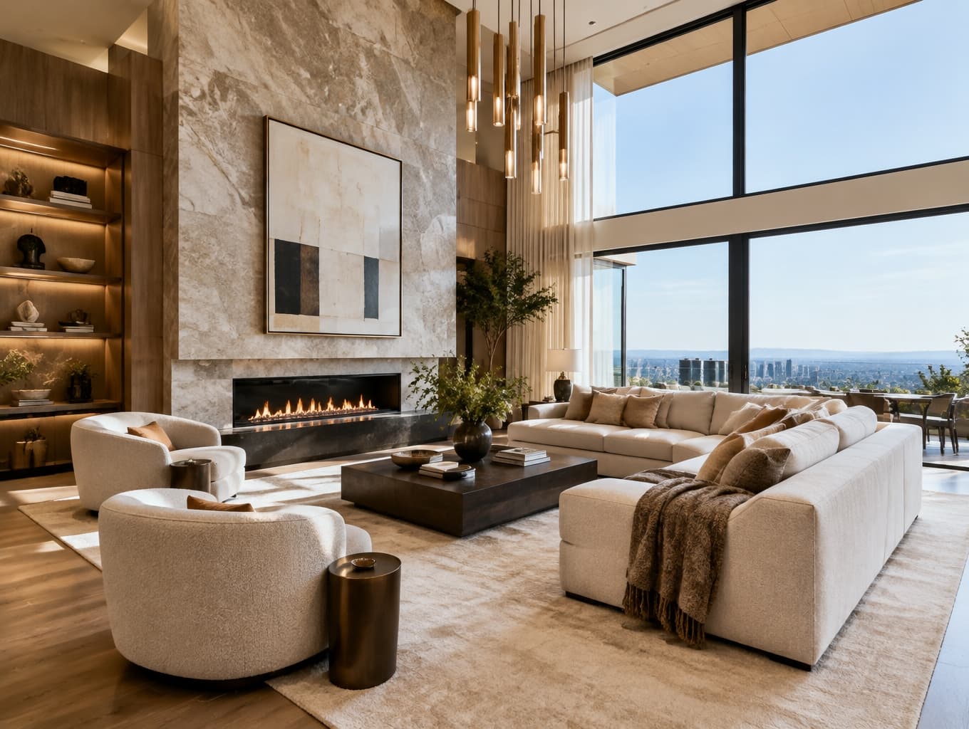 Elegant Contemporary Living Room Inspiration