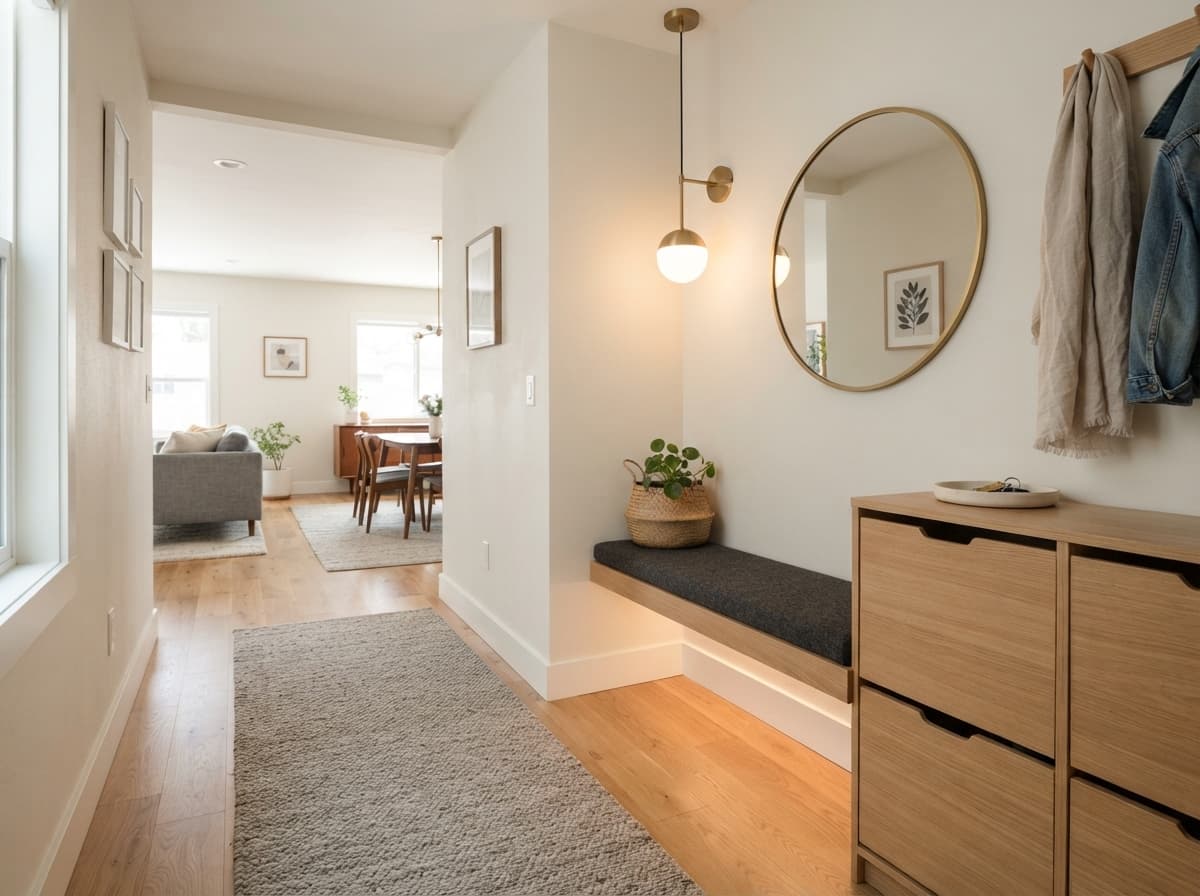 Stylish and Functional Foyer for Modern Living