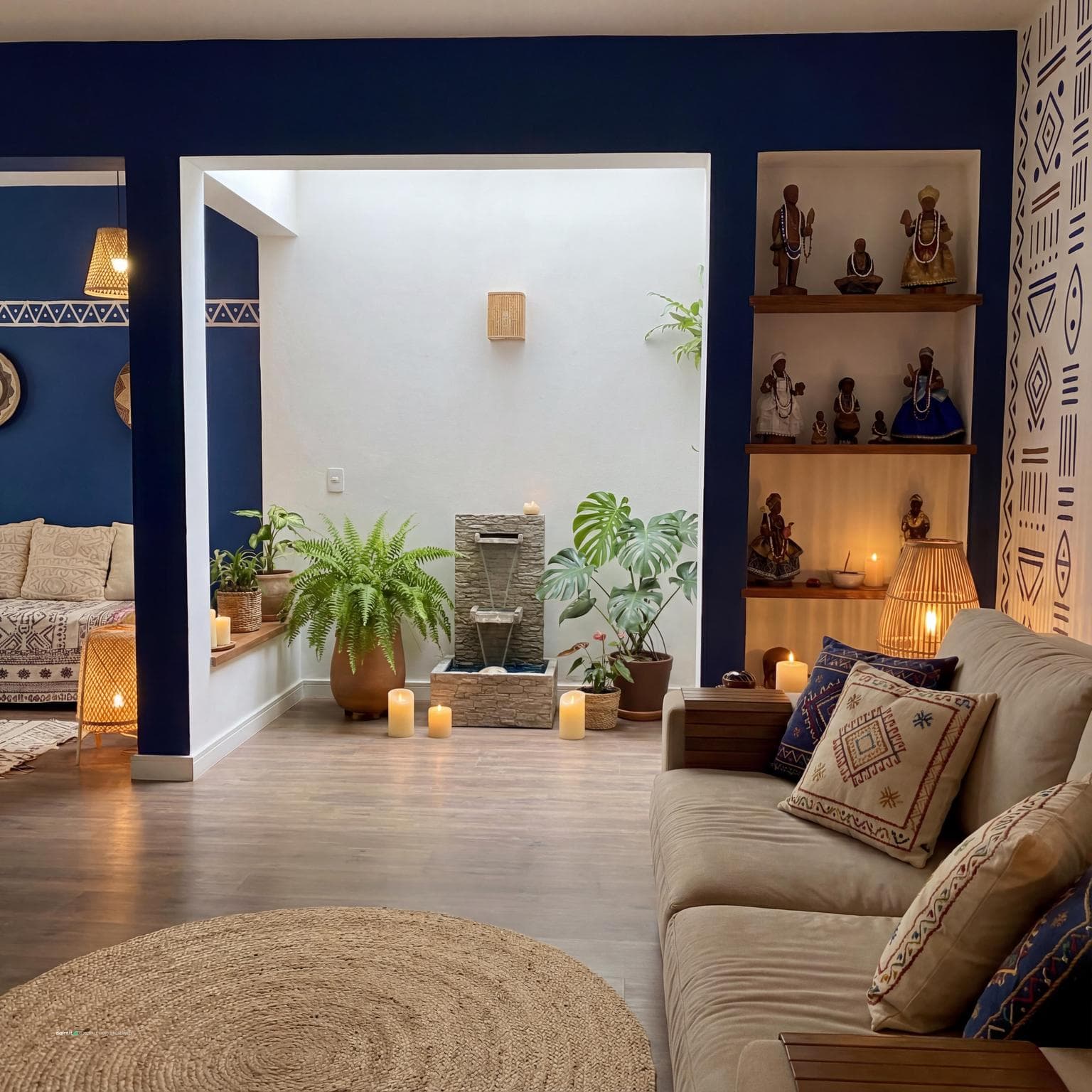 Spiritual Orixás Room Design