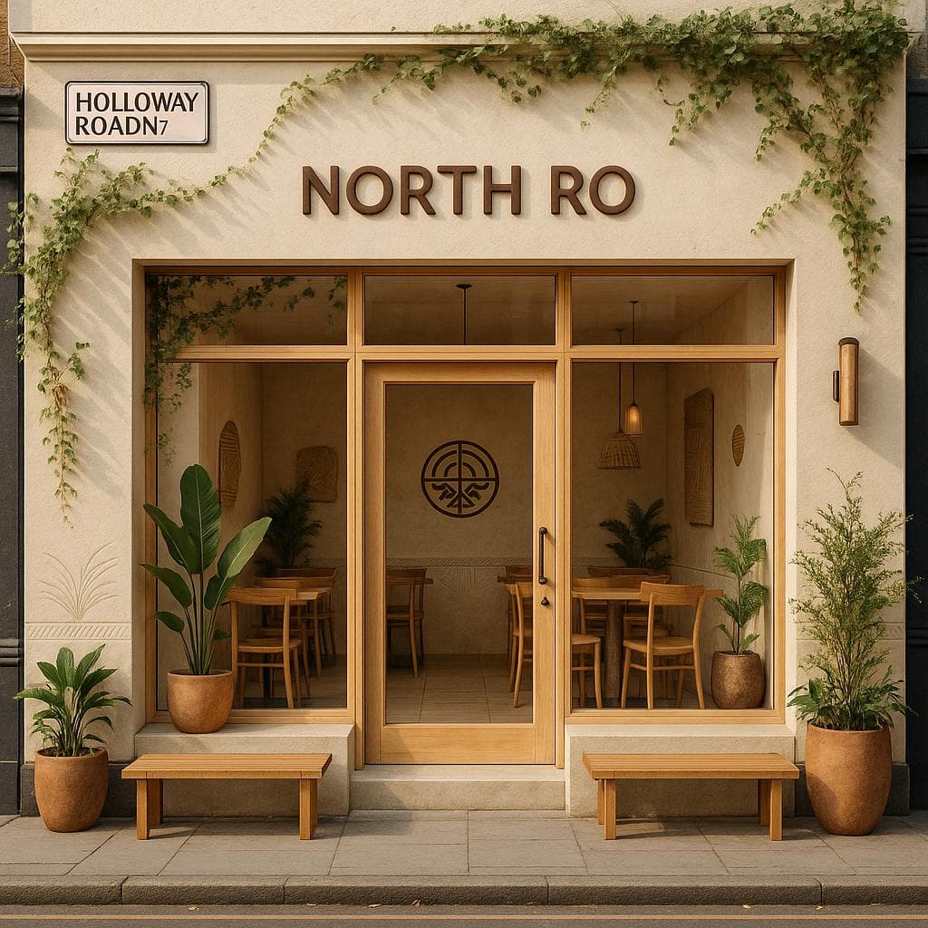 Afrocentric Cafe Exterior Design