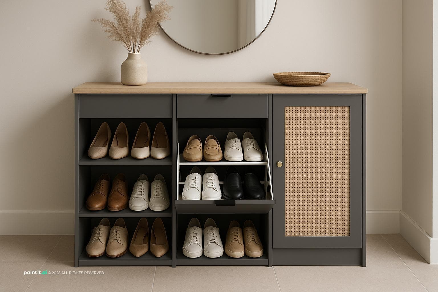 Modern Hallway Shoe Storage Solutions