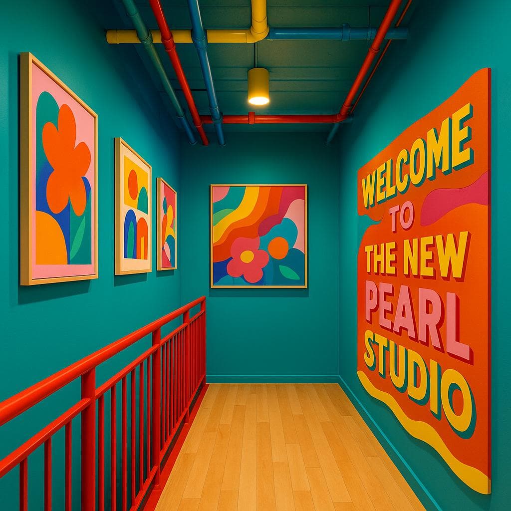 Vibrant Hallway Makeover Ideas