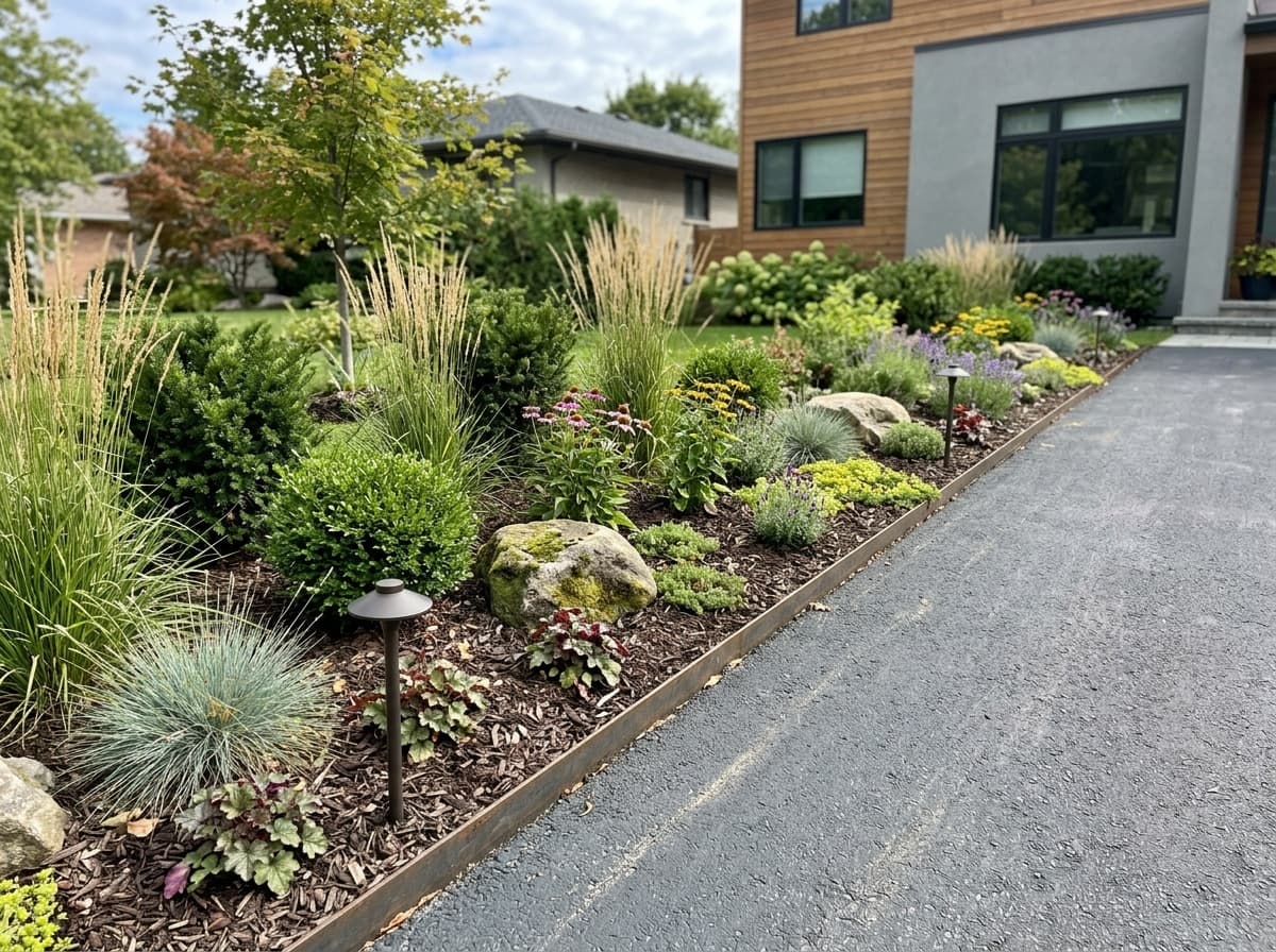 Stylish Side-Drive Garden Bed Ideas