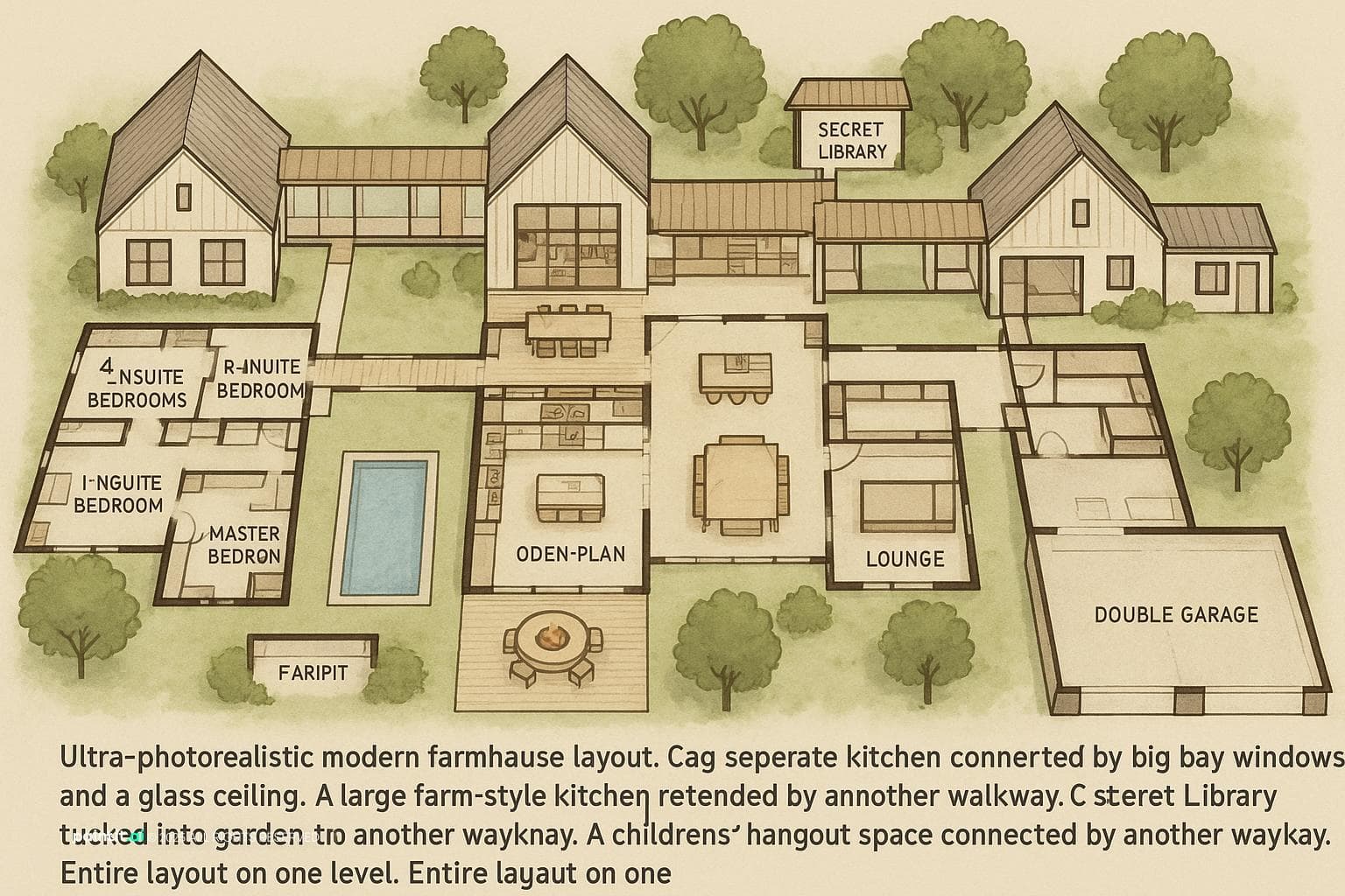 Stunning Ultra-Modern Farmhouse Design
