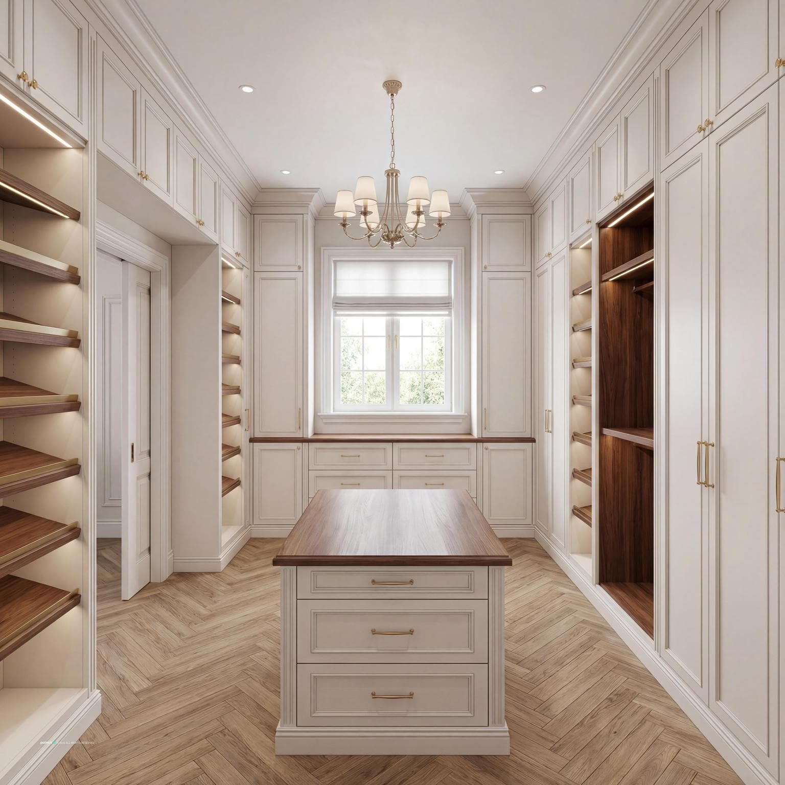 Stylish and Functional Walk-In Closet Design