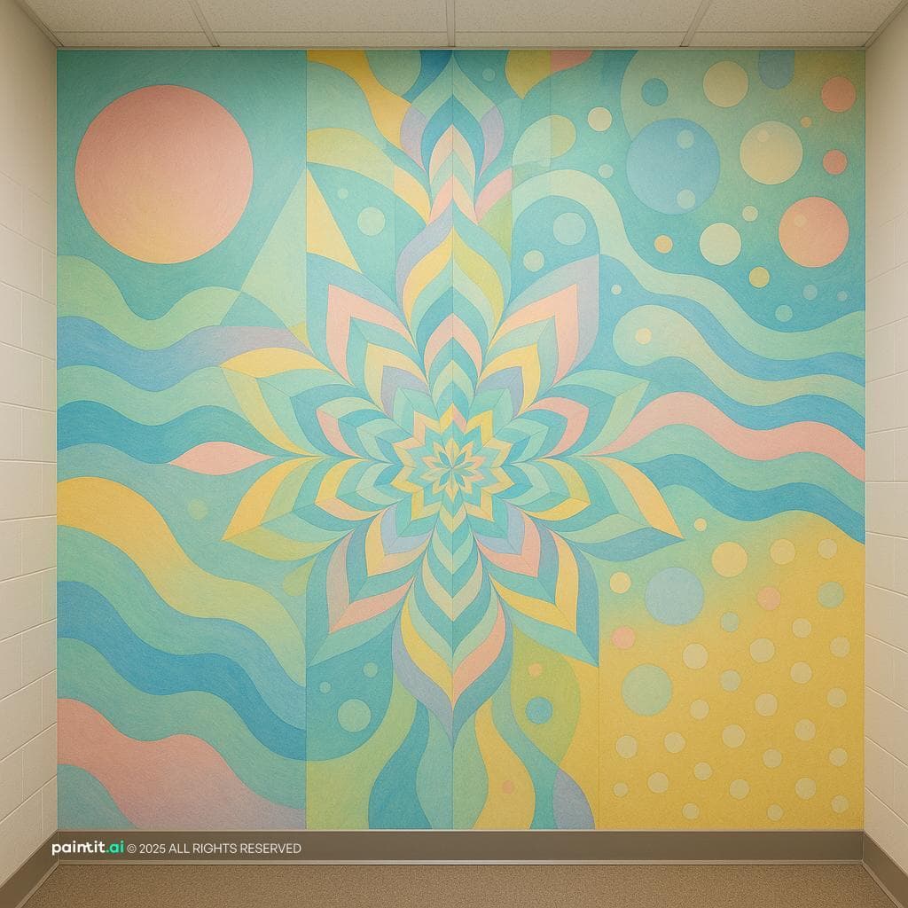 Engaging Mural Design for Kids' Spaces