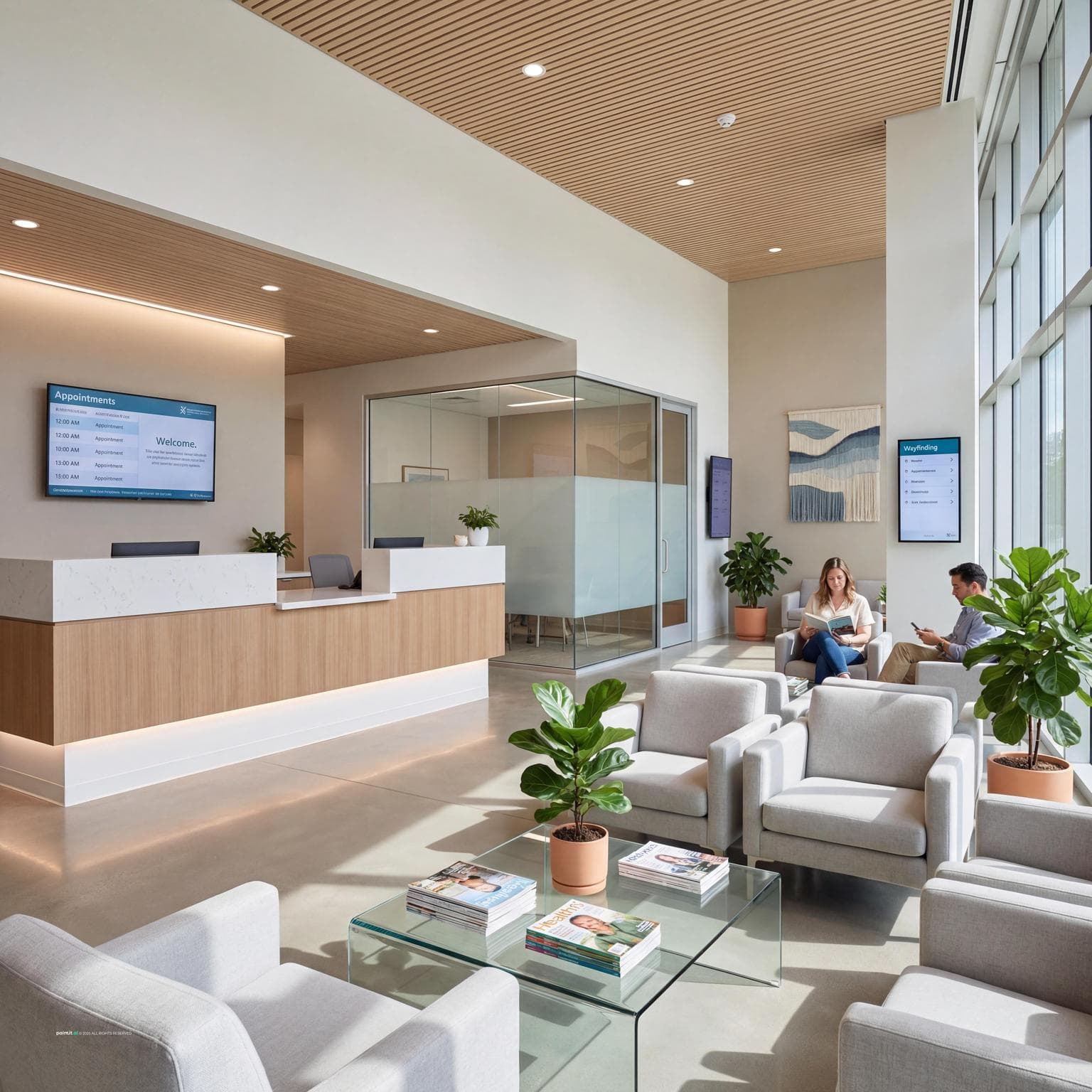 Ultra-Photorealistic Modern Clinic Design
