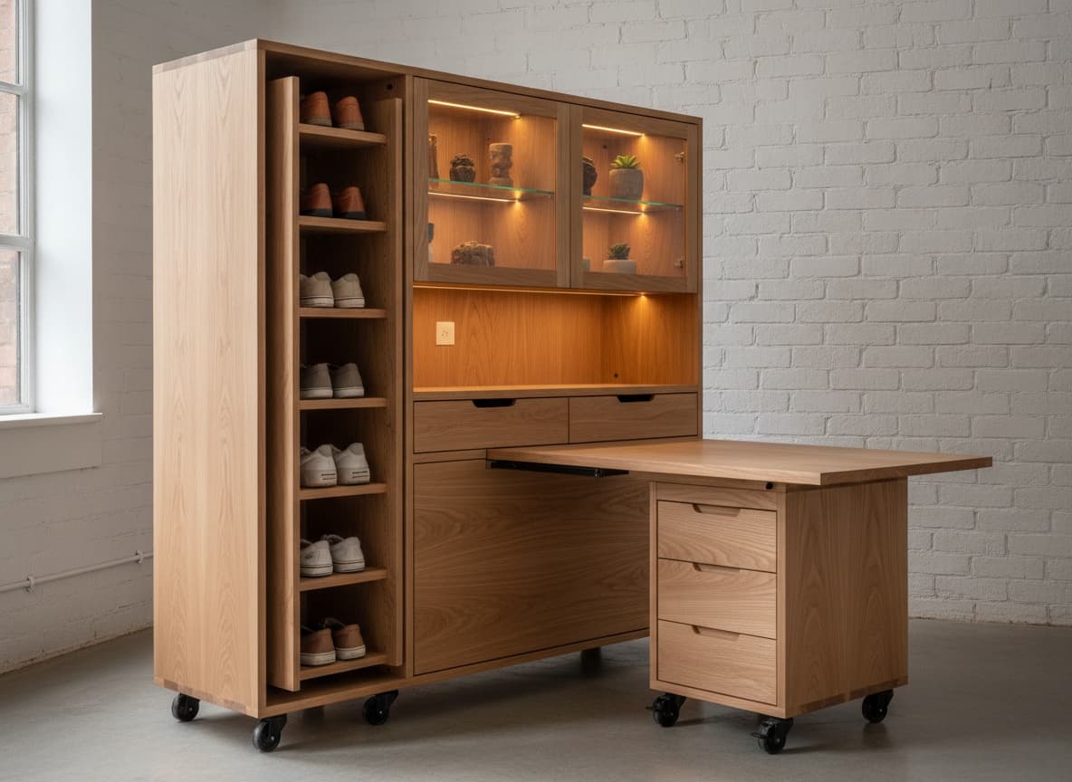 Scandinavian Cedar Storage Solutions