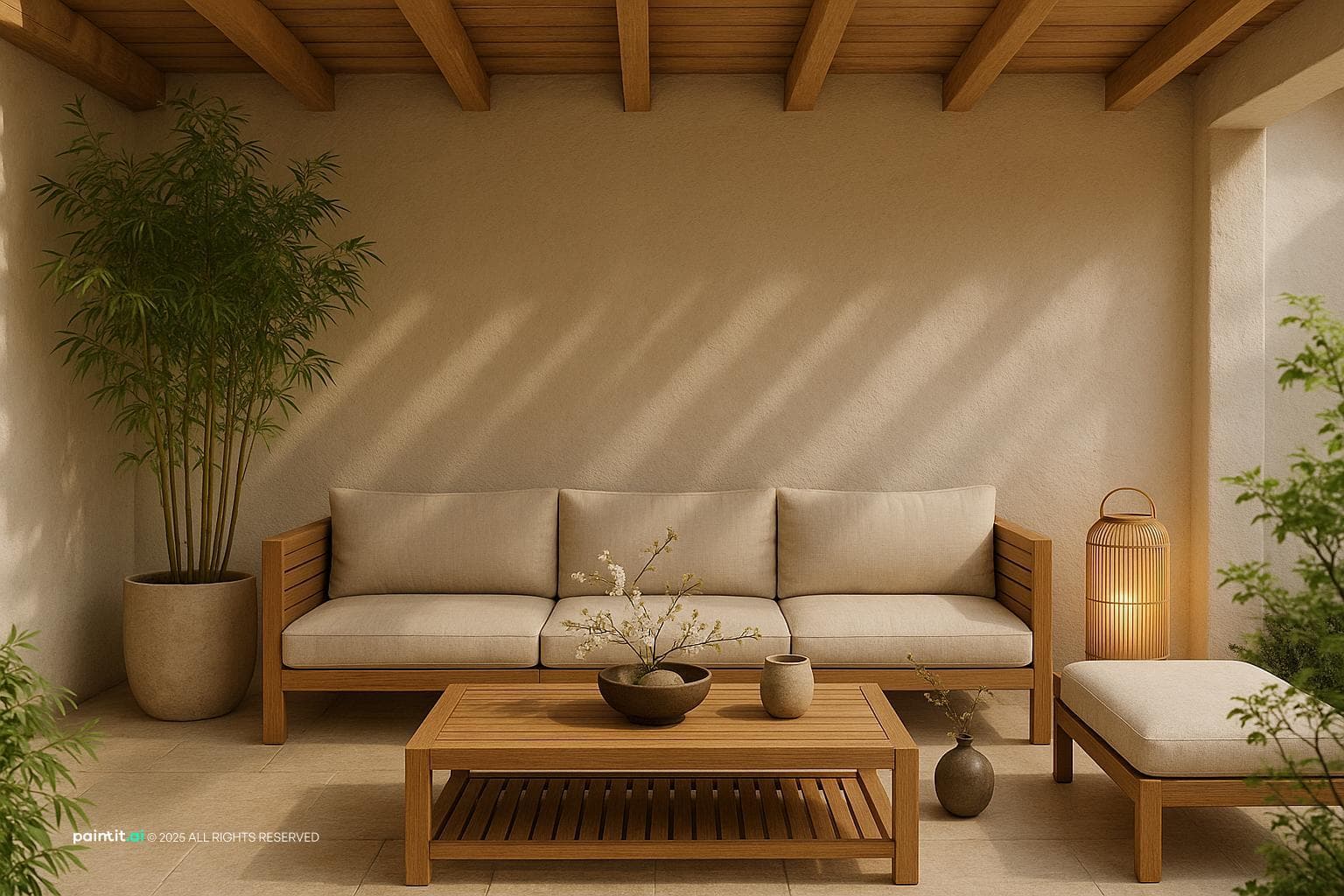Japandi-Inspired Patio for Ultimate Relaxation
